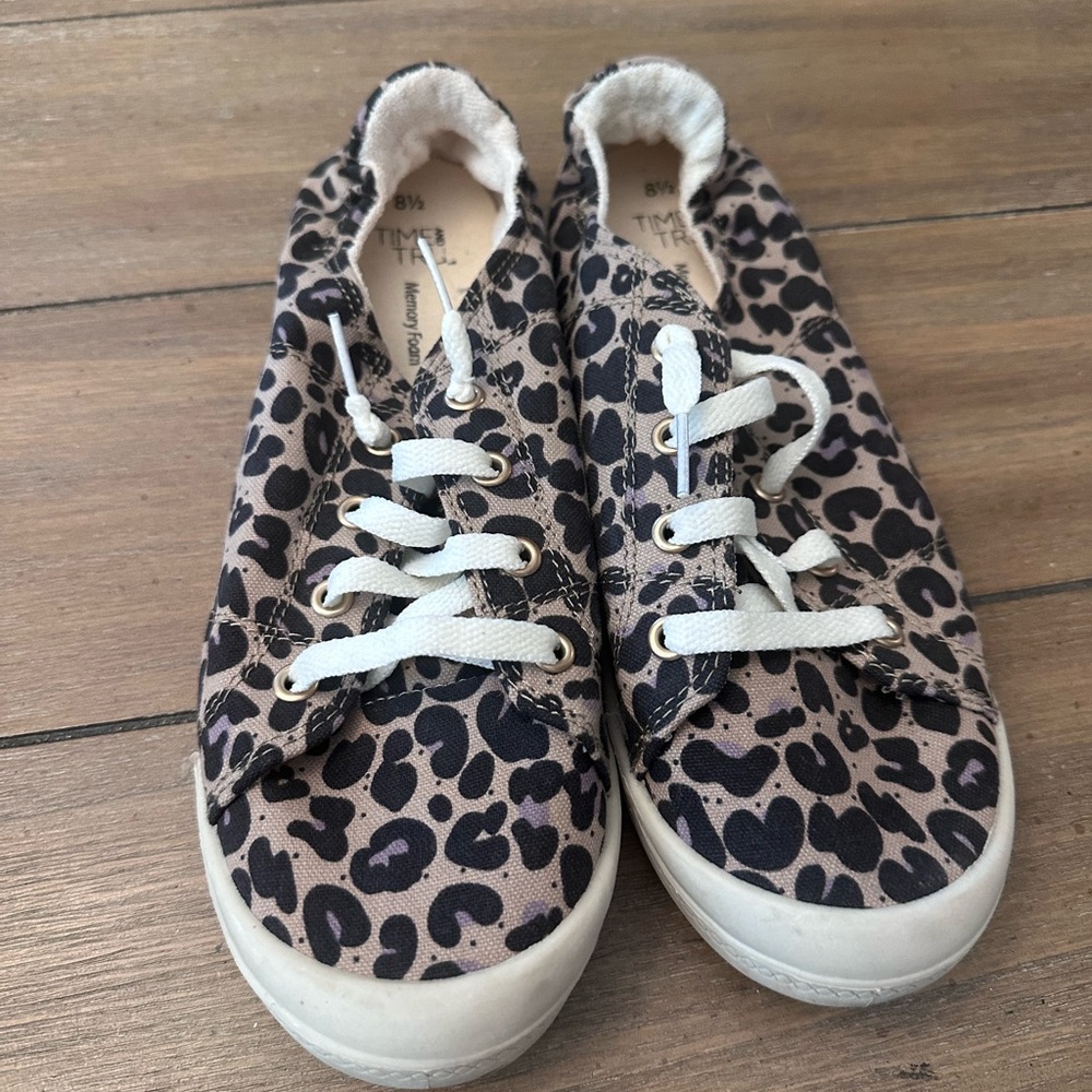 Time and Tru-worn once-leopard print